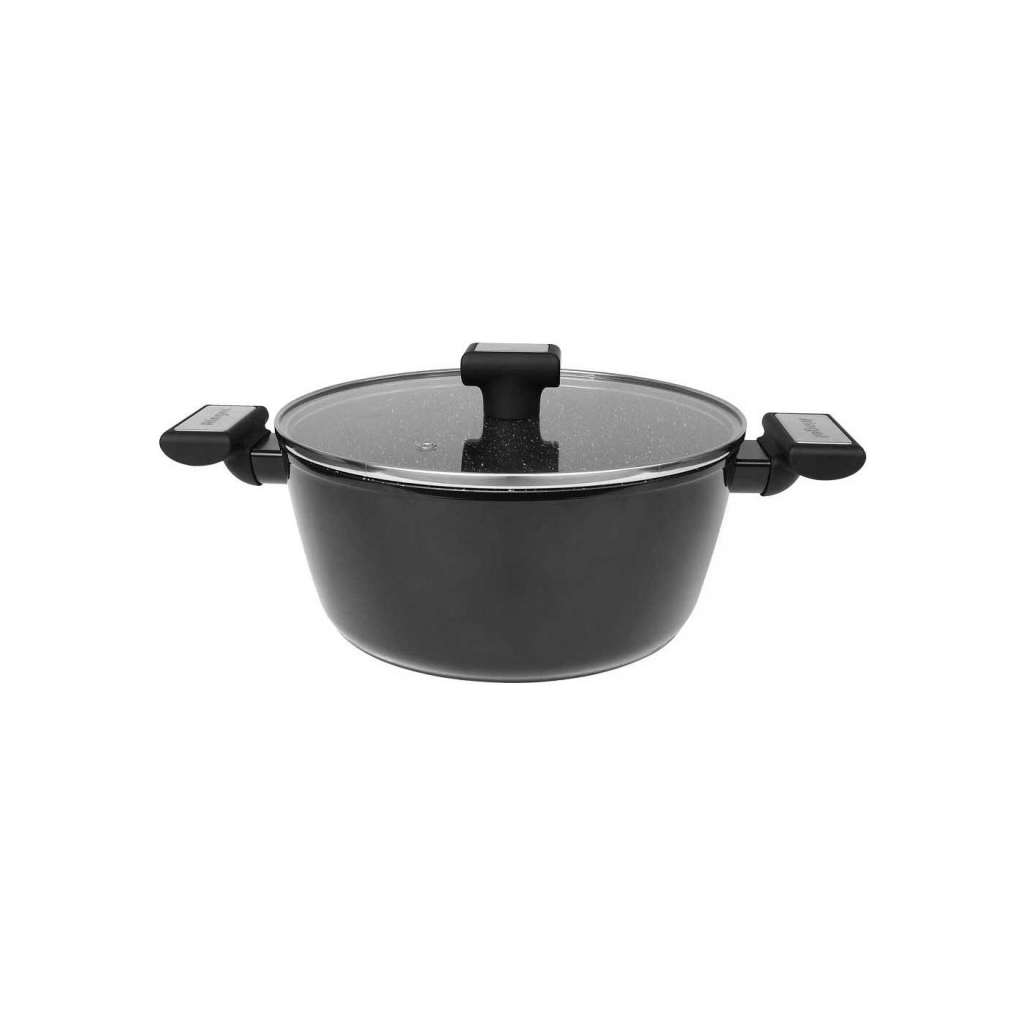 Каструля Ringel Fusion Black 2.3 л із кришкою (RG-2145-20) - зображення 1