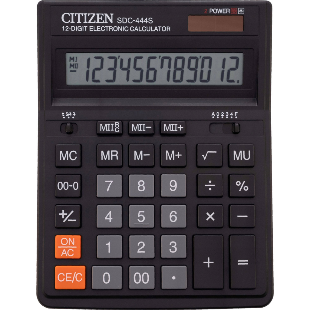 Калькулятор Citizen SDC-444S - зображення 2