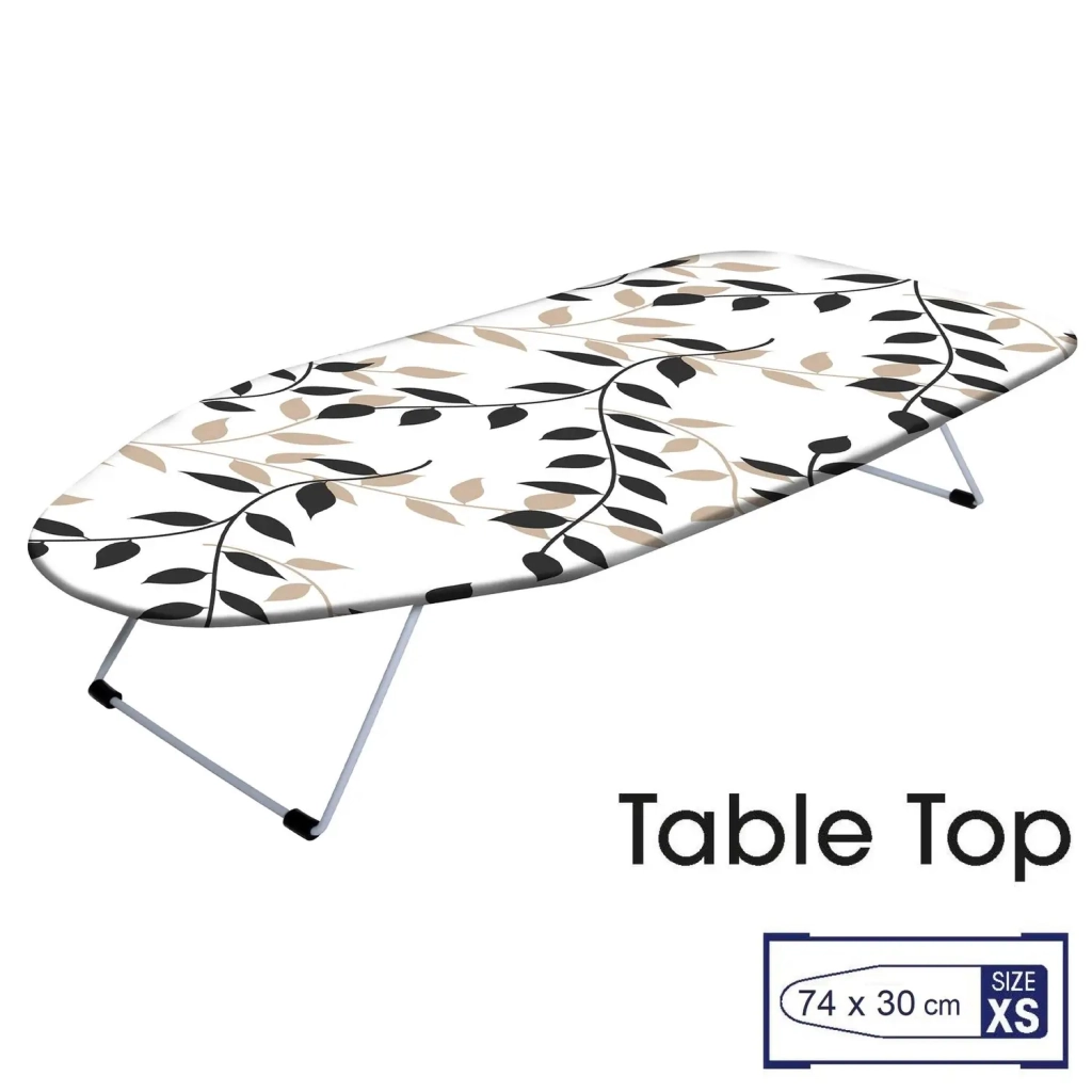 Прасувальна дошка Casa Si Table Top 73x30 White/Black Leaves (CS95159P168) (DAS302389) - зображення 2