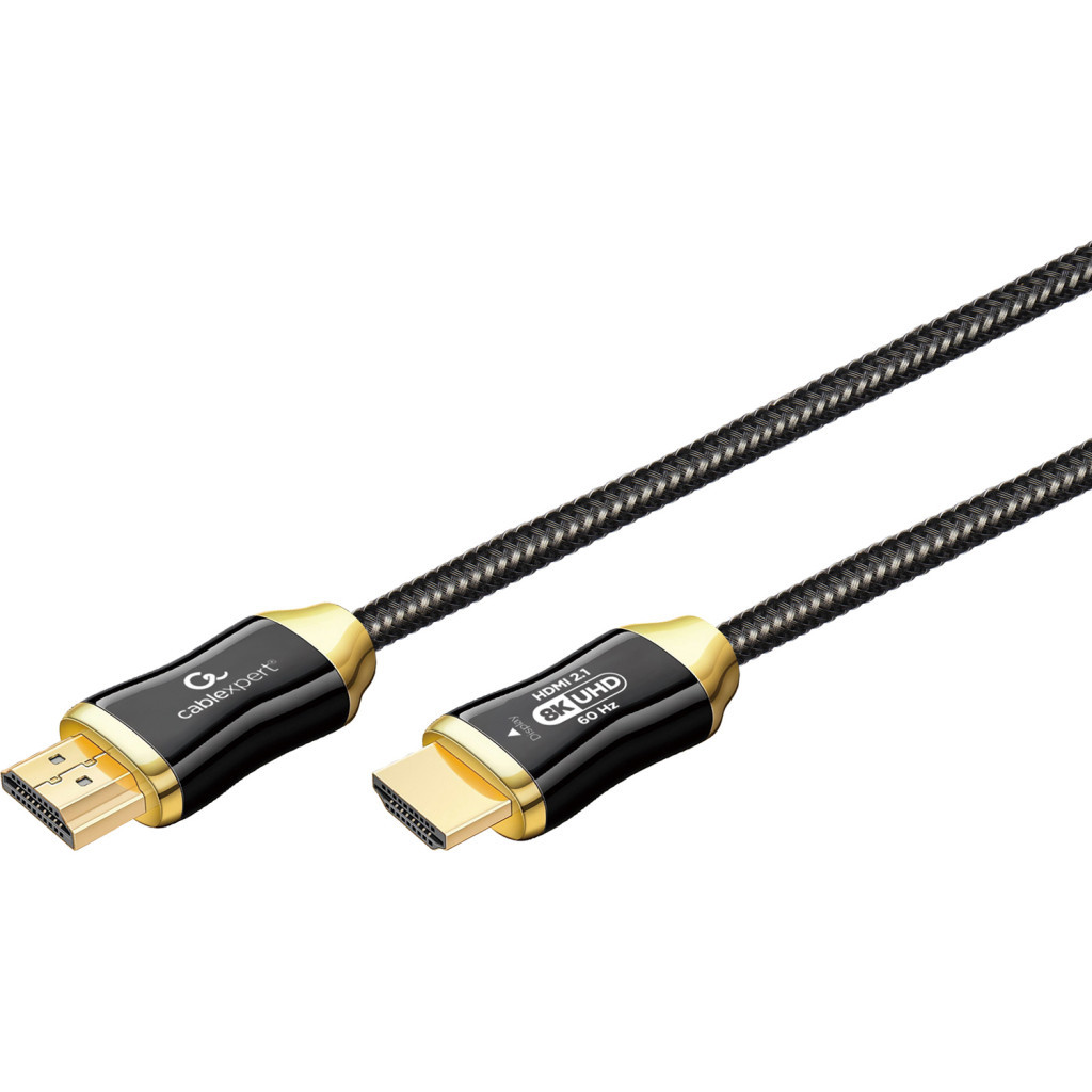 Кабель мультимедійний HDMI to HDMI 20.0m V.2.1 8K 60Hz/4K 120Hz Optic (AOC) Cablexpert (CCBP-HDMI8K-AOC-20M) - зображення 1