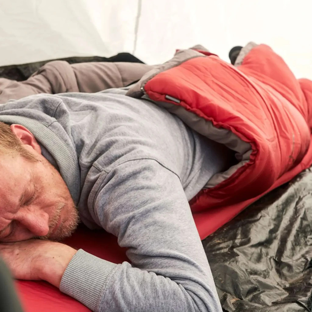 Спальний мішок Grand Canyon Fairbanks 205 -4°C Red Dahlia Left (340009) - зображення 11