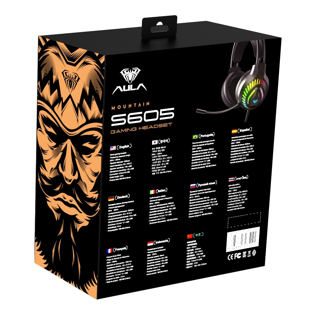 Навушники Aula S605 Black (6948391235202) - зображення 7