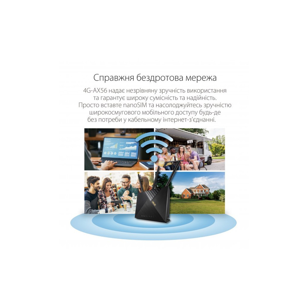 Маршрутизатор ASUS 4G-AX56 - зображення 11