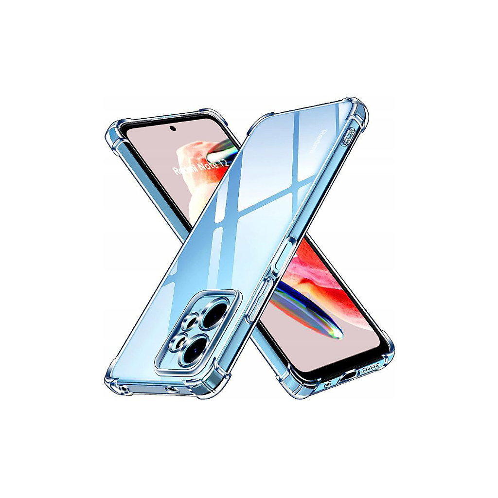 Чохол до мобільного телефона BeCover Anti-Shock Xiaomi Redmi Note 12 4G Clear (709325) - зображення 1