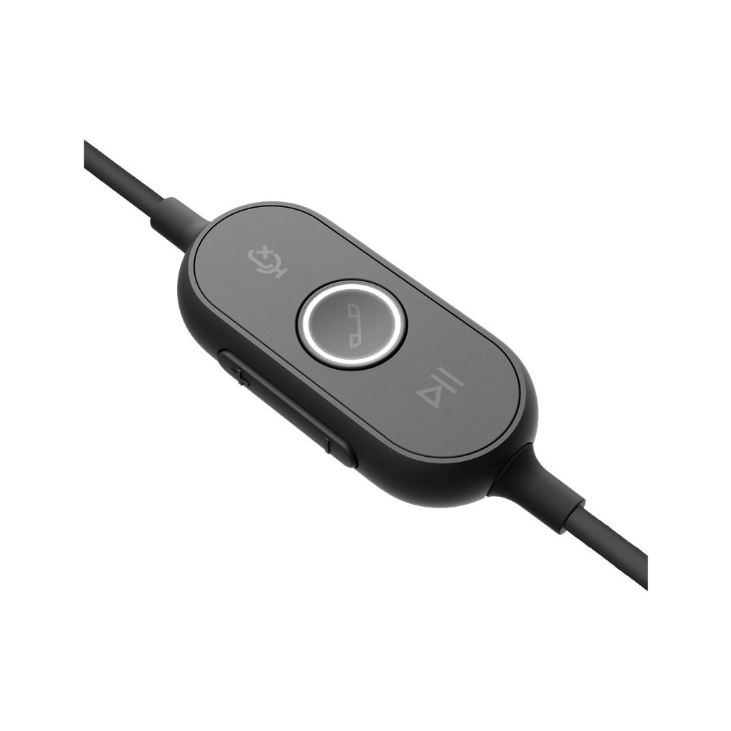 Навушники Logitech Zone Wired USB UC Graphite (981-000875) - зображення 4