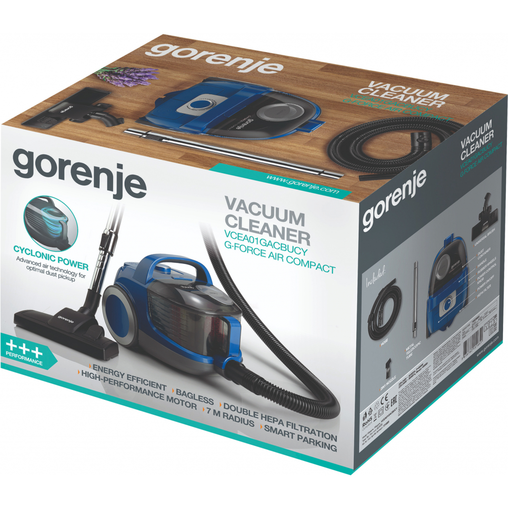 Пилосос Gorenje VCEA01GACBUCY - зображення 4