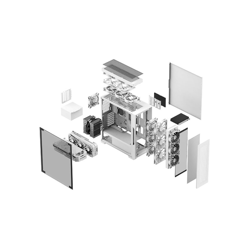 Корпус Almordor L1300 Pioneer White (ALL1300) - зображення 5