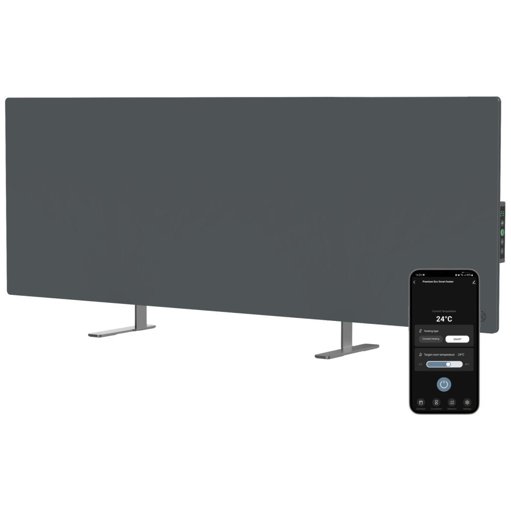 Обігрівач AENO Eco Smart GH5S LED Grey (AGH0005S) - зображення 1