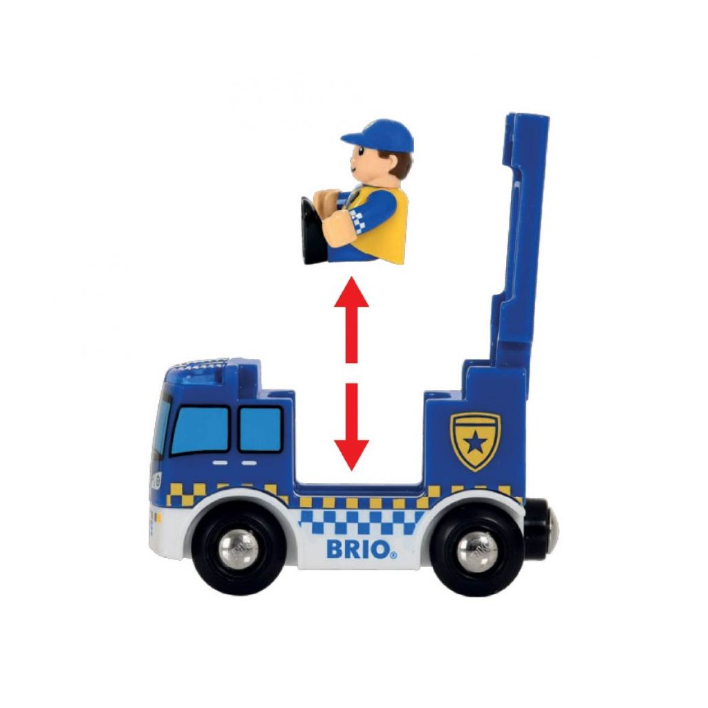 Залізниця Brio Поліцейська дільниця, 6 елементів (33813) - зображення 3
