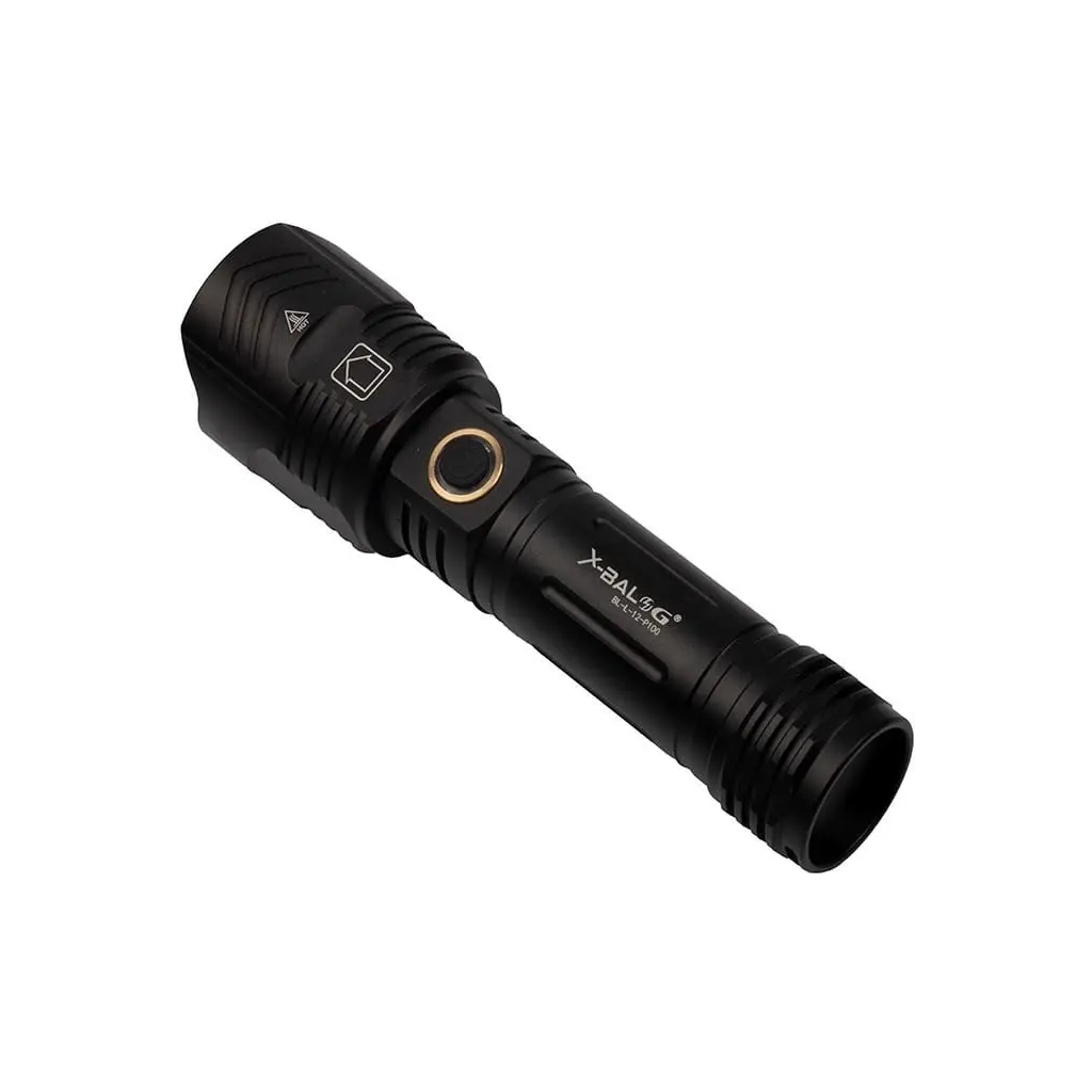 Ліхтар X-Balog BL-L-12-P100 алюмінієвий з опцією PowerBank (L095) - зображення 5