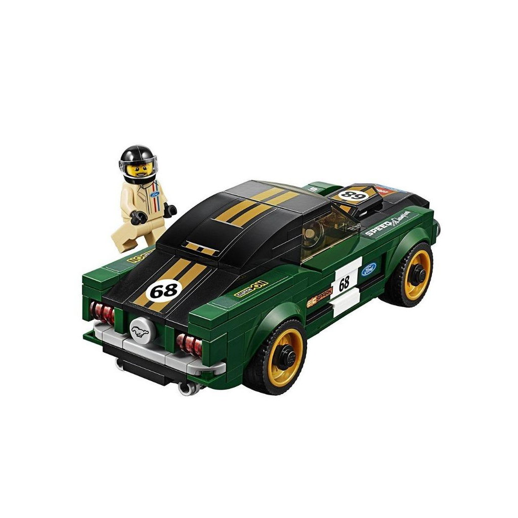 Конструктор LEGO Speed Champions 1968 Ford Mustang Fastback 183 деталі (75884) - зображення 3