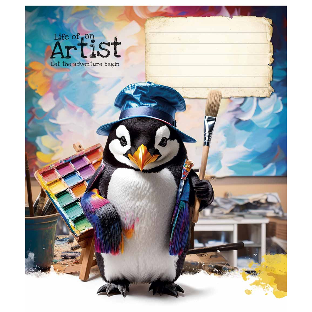 Зошит Школярик Cool adventures 12 аркушів лінія (012-3413L) - зображення 2