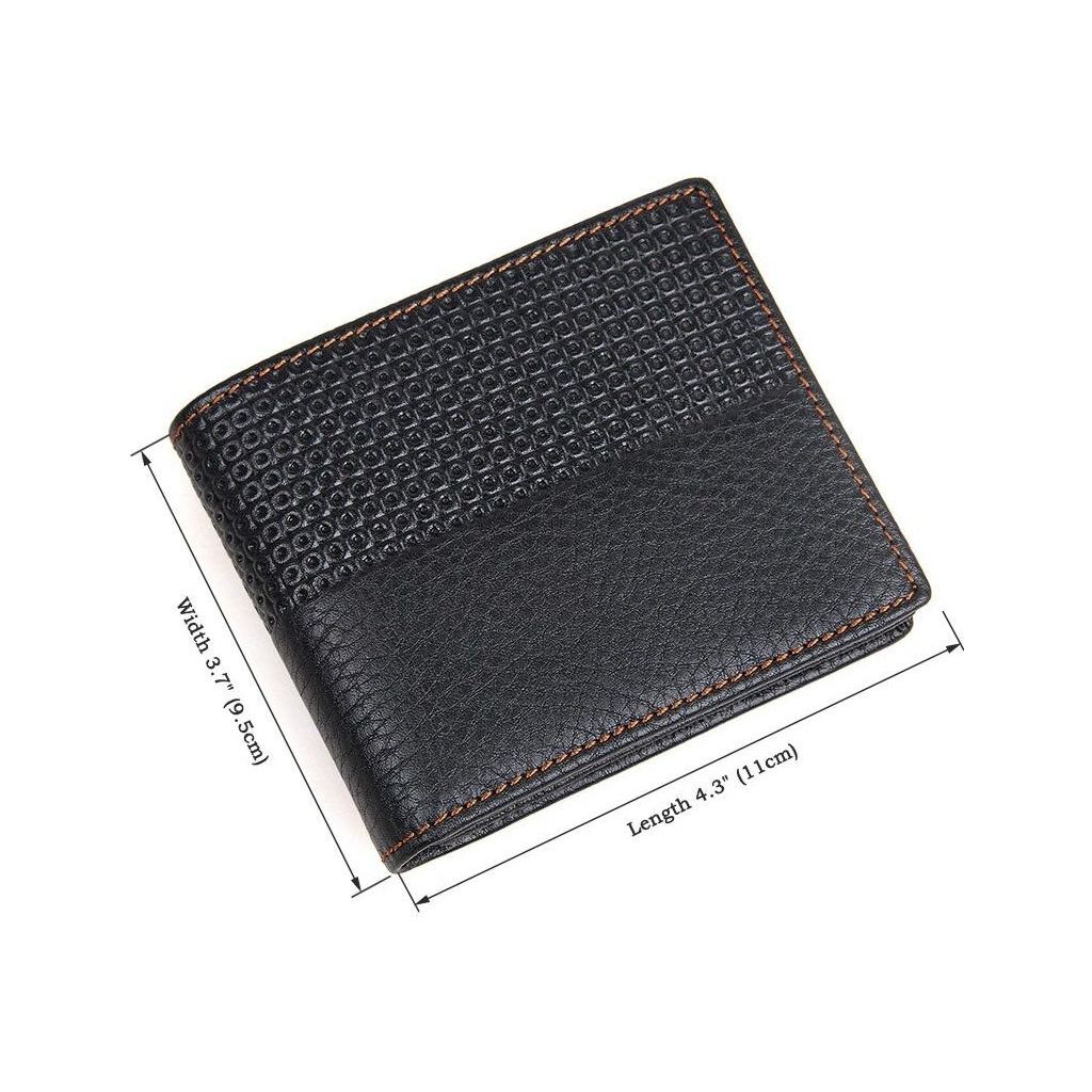 Гаманець Vintage Шкіряний Чорний (14452) - изображение 10