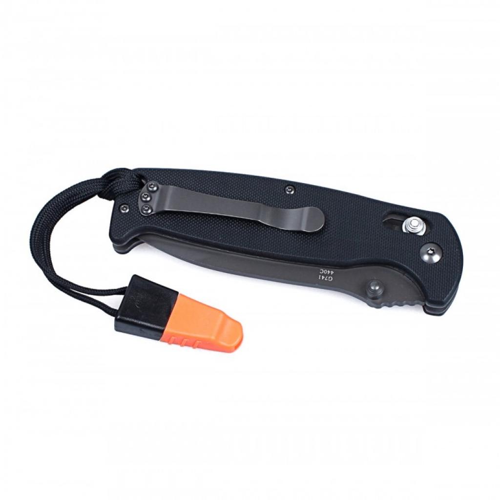 Ніж Ganzo G7413-WS чорний (G7413-BK-WS) - зображення 4