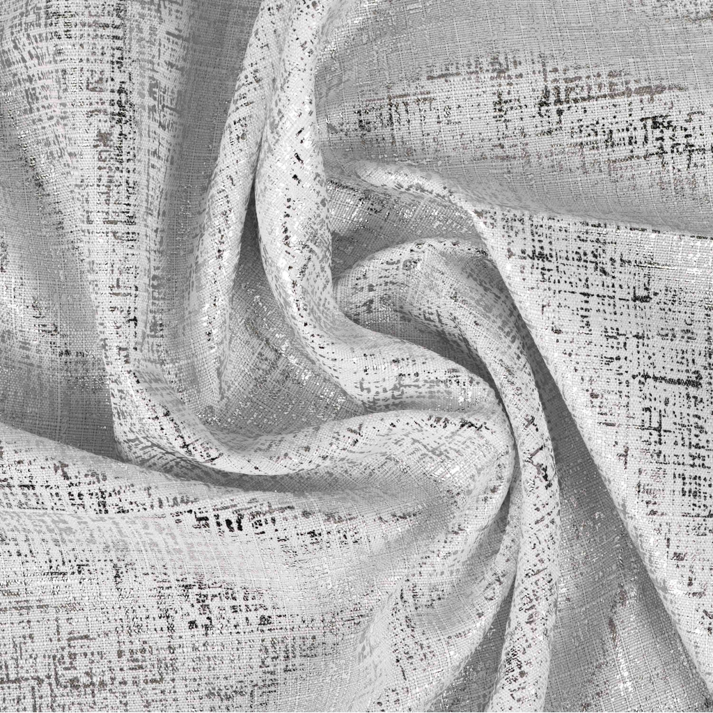 Скатертина Ardesto Shine 100% поліестер, сріблястий 120х140 см (ART07SS) - зображення 5