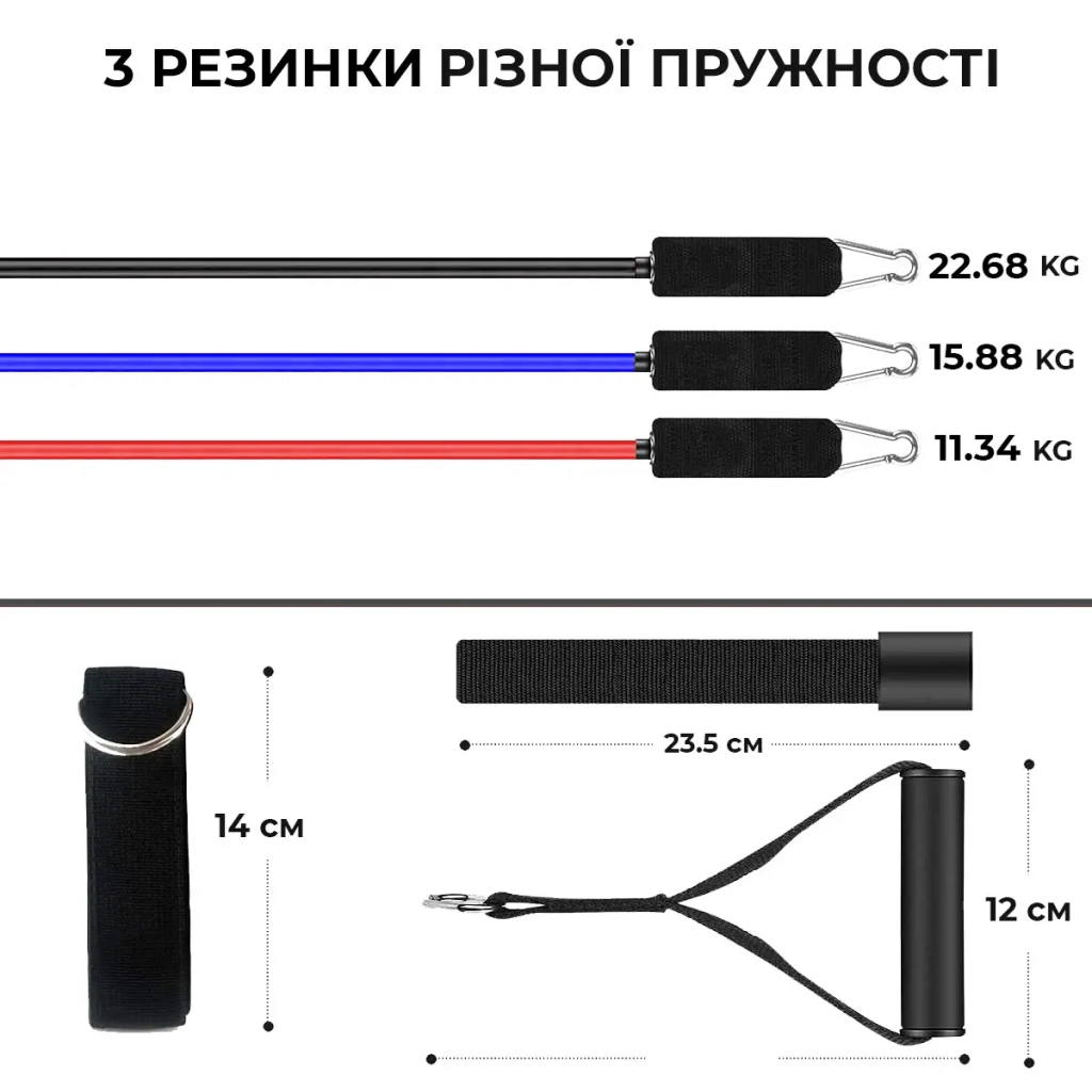 Еспандер Power System PS-4098 Ultimate Expander Set 3 шт (4098MX-0) - зображення 4