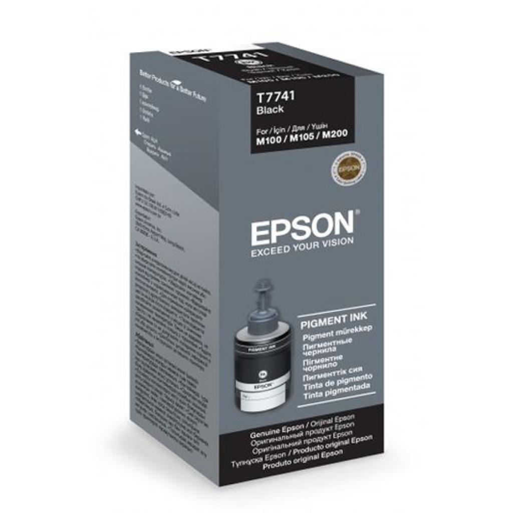 Контейнер з чорнилом Epson 774 black M100/M105/M200 (C13T77414A) - зображення 2