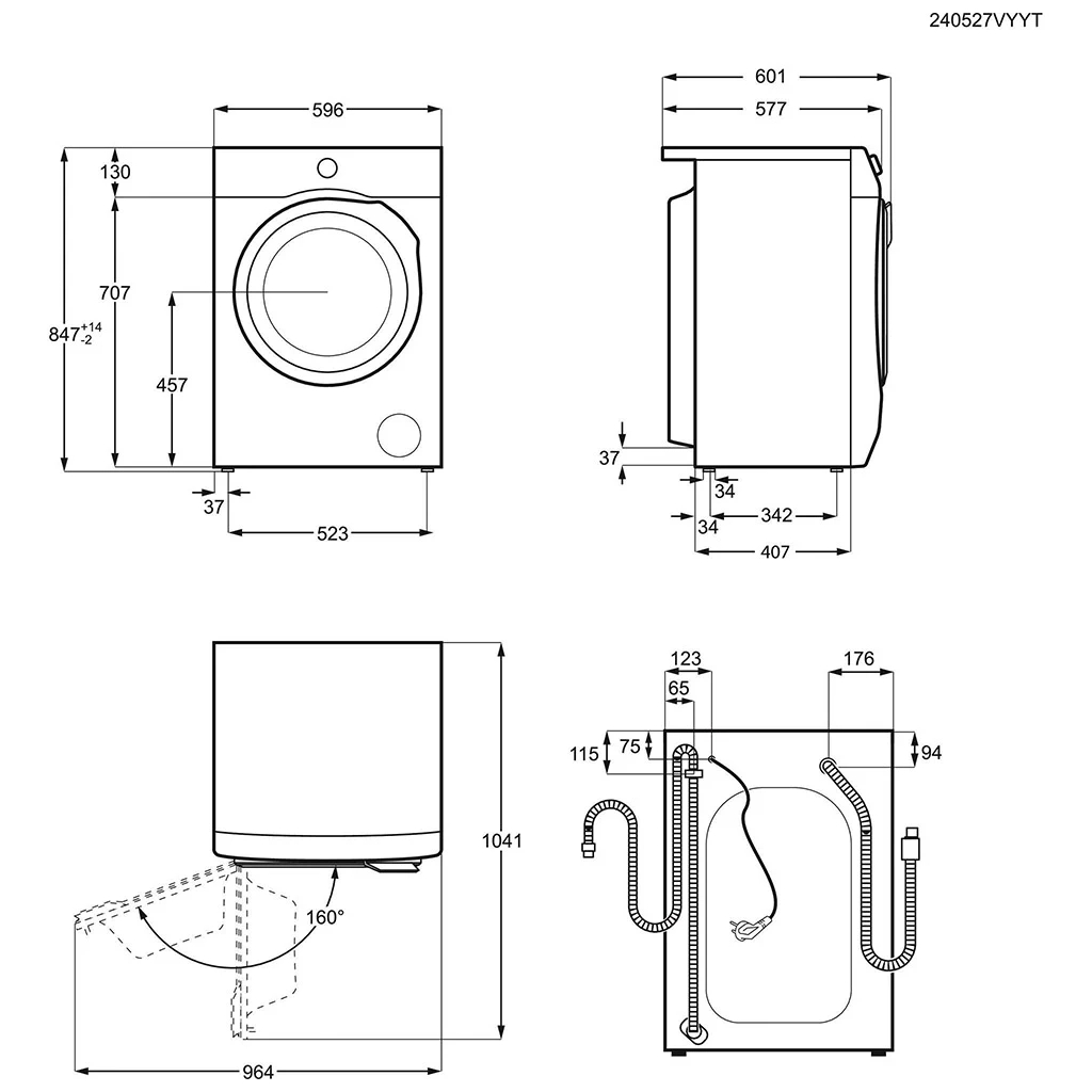 Пральна машина Electrolux EW6F9482U - зображення 12