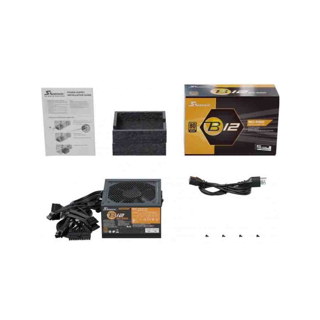 Блок живлення Seasonic B12 BC-550 BRONZE (A551BCAFH) - изображение 4