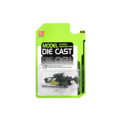 Спецтехніка Same Toy Model Car Армия Вертолёт блистер (SQ80993-8Ut-1) - зображення 3