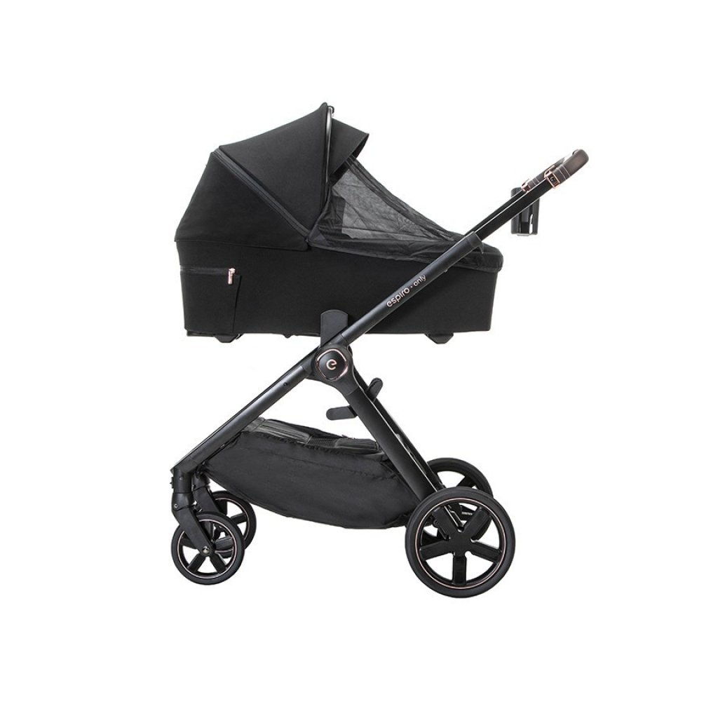 Коляска Espiro 2 в 1 Only 407 Monument Gray Gel (5905683801195) - зображення 4