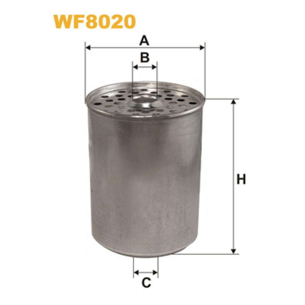 Фільтр паливний Wixfiltron WF8020 - зображення 1