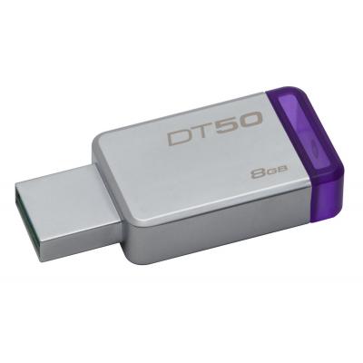 USB флеш накопичувач Kingston 8GB DT50 USB 3.1 (DT50/8GB) - зображення 2