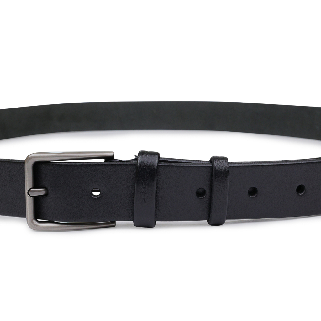 Ремінь Vintage Чоловічий шкіряний Чорний (20700) - зображення 4