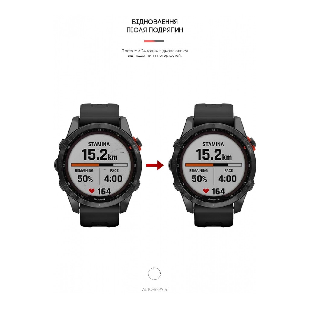 Плівка захисна Armorstandart Garmin Fenix 7S 6 шт. (ARM65864) - зображення 3
