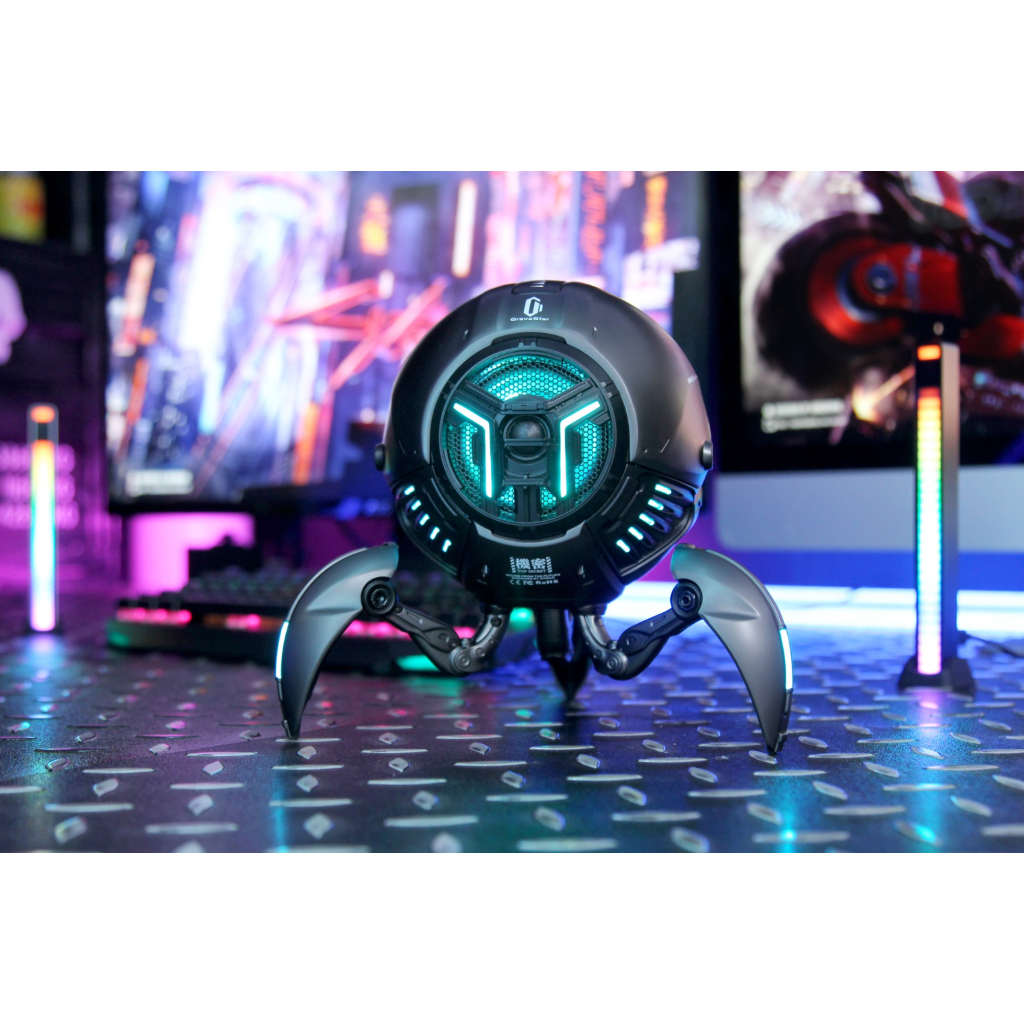 Акустична система GravaStar Mars Pro Zinc Alloy body Bluetooth Black (GRAVASTARG1PRO_BLK) - изображение 19