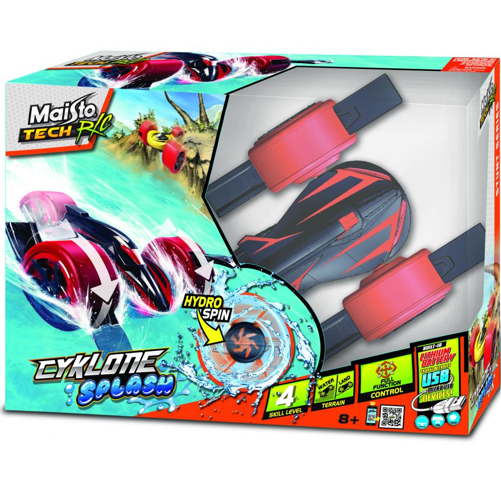Радіокерована іграшка Maisto Cyklone Amphibian червоно-синій (82093 red/blue) - зображення 3