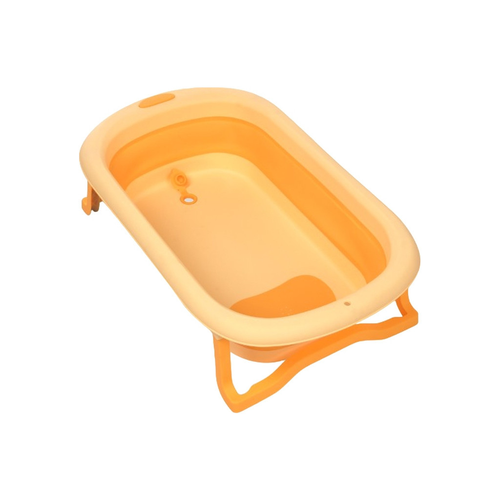 Ванночка El Camino Складна зі зливом Жовта 78 см (ME 1108 BATH yellow) - зображення 1