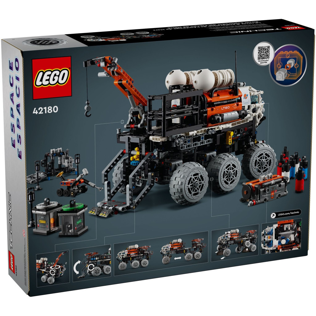 Конструктор LEGO Technic Марсохід команди дослідників 1599 деталей (42180) - зображення 9