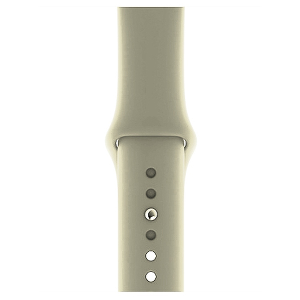 Ремінець до смарт-годинника Armorstandart Sport Band (3 Straps) для Apple Watch 49/46/45/44/42 (Series 1-3) Light Grey (ARM51946) - зображення 1