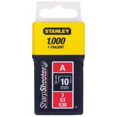 Скоби Stanley Light Duty тип а, 10мм, 1000шт (1-TRA206T) - зображення 1