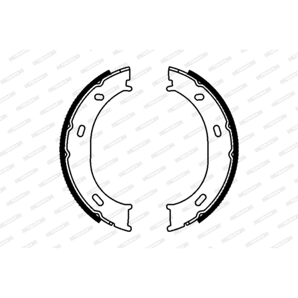 Гальмівні колодки FERODO FSB624 - зображення 2