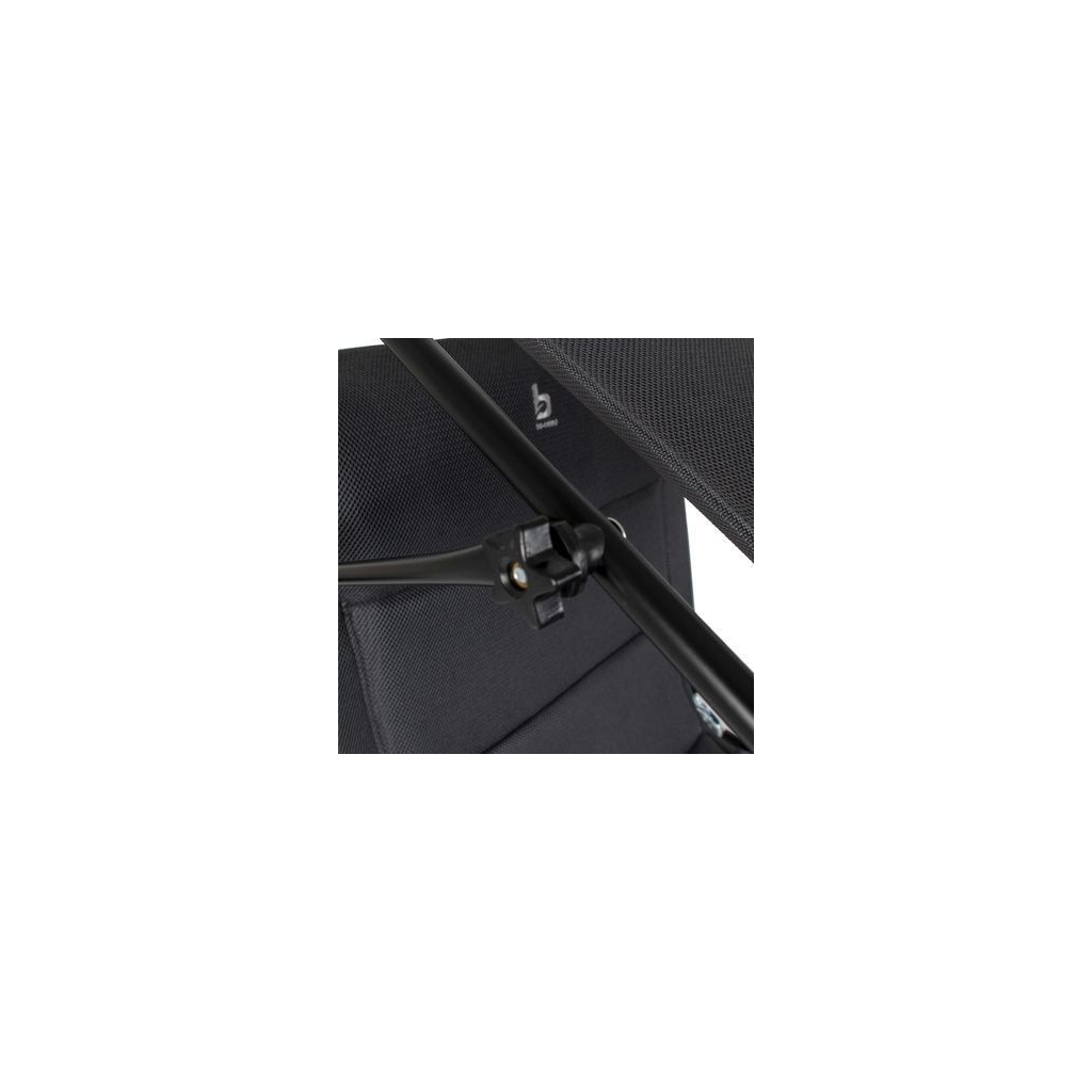 Розкладачка Bo-Camp Sun Lounger With Sunscreen 5 Positions Grey (1304492) (DAS303260) - зображення 4