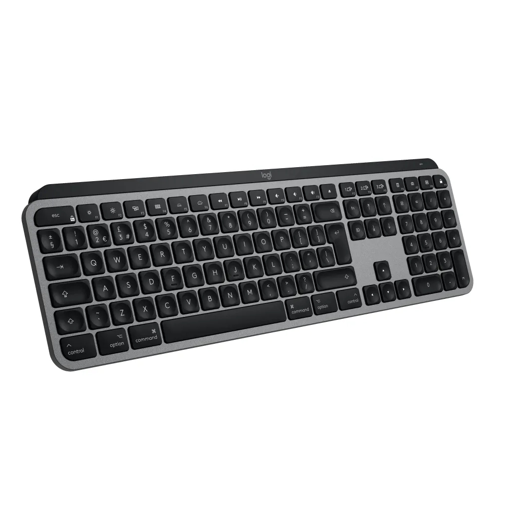 Клавіатура Logitech MX Keys S для MAC Bluetooth/Wireless UA Space Grey (920-011637) - зображення 2