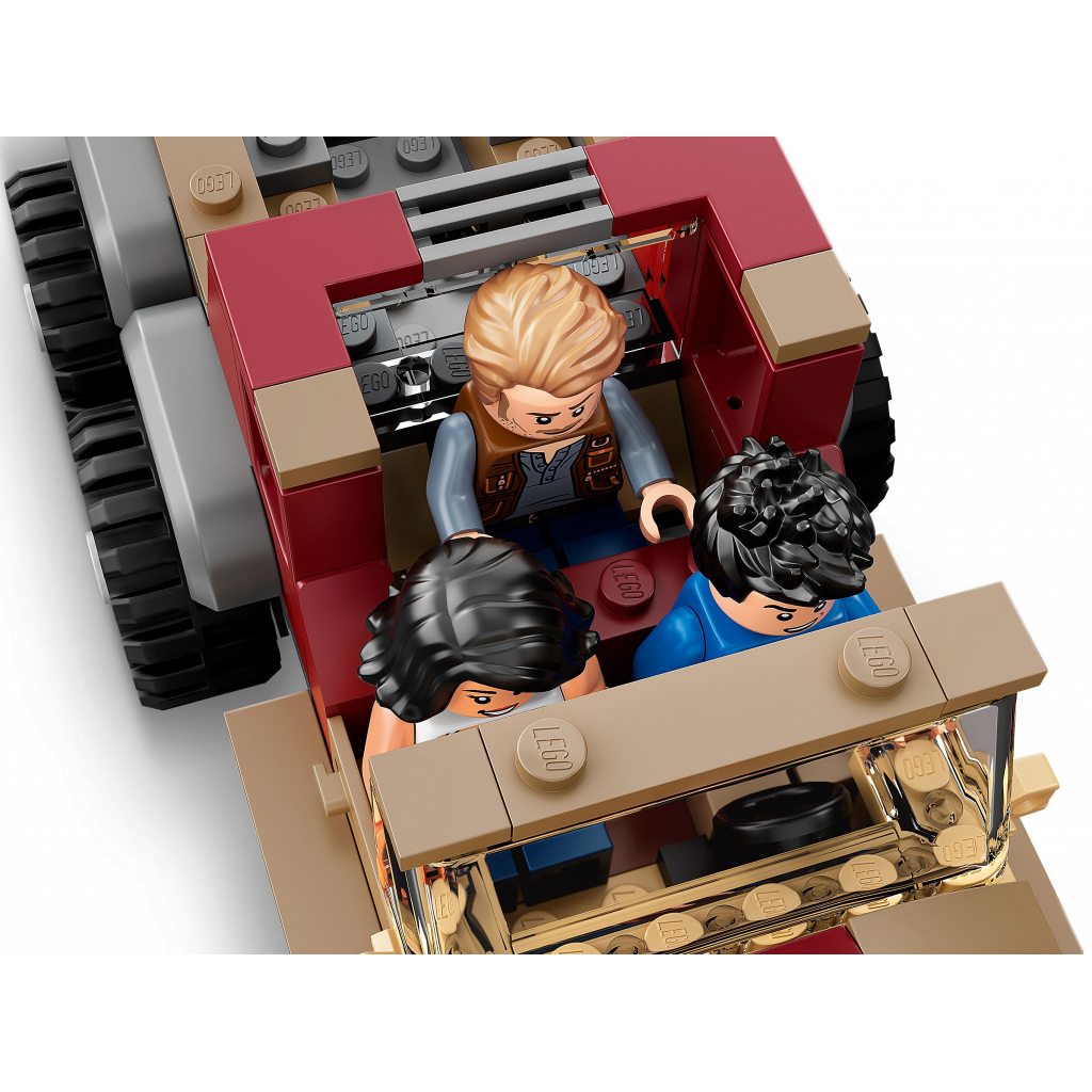 Конструктор LEGO Jurassic World Погоня за карнотавром 240 деталей (76941) - зображення 7