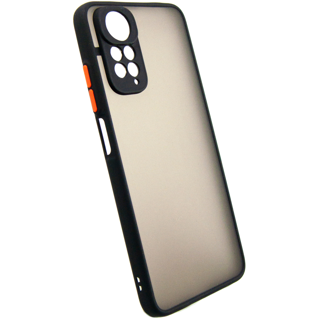 Чохол до мобільного телефона Dengos Matte Xiaomi Redmi Note 11 (black) (DG-TPU-MATT-113) - зображення 2