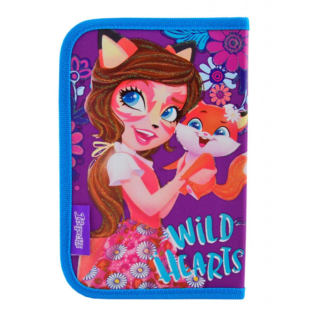 Пенал 1 вересня Enchantimals твердий одинарний з двома клапанами (532198) - зображення 3