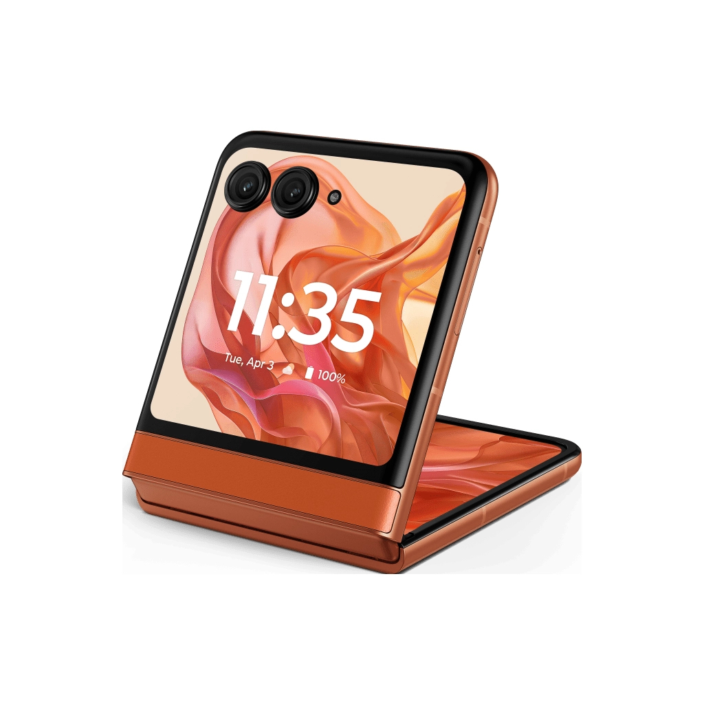 Мобільний телефон Motorola Razr 50 8/256GB Spritz Orange (PB200052RS) - зображення 5