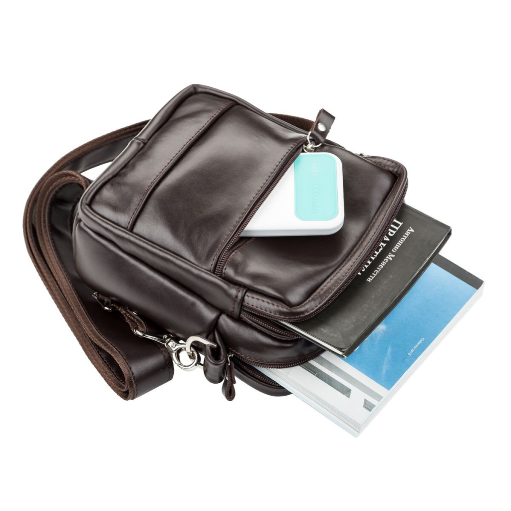 Сумка Shvigel Шкіряна Коричнева (11125) - зображення 3