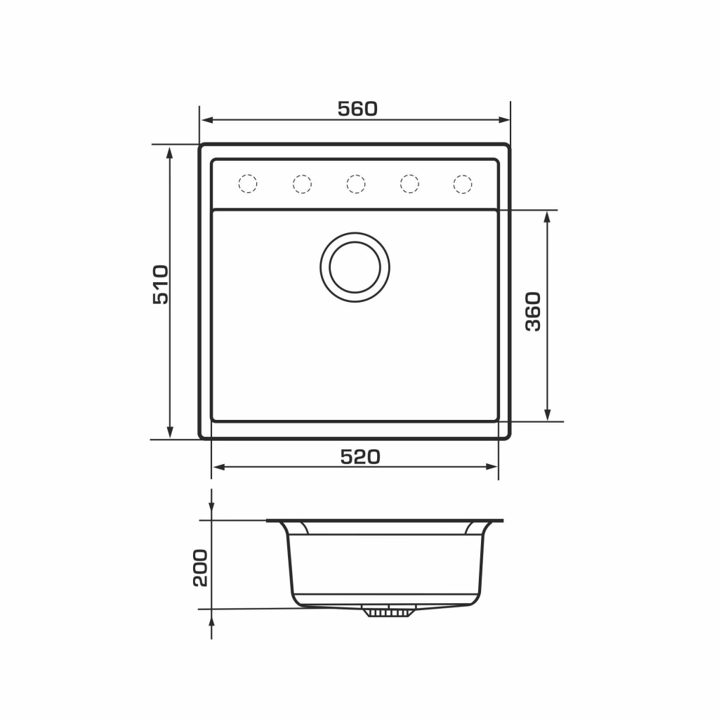 Мийка кухонна GRANADO LERIDA avena (gr0402) - зображення 5