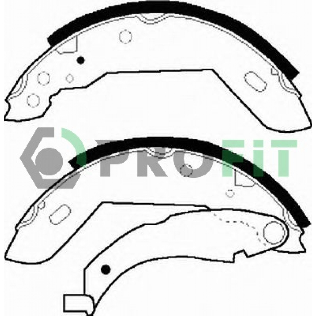 Гальмівні колодки Profit 5001-0183 - зображення 1