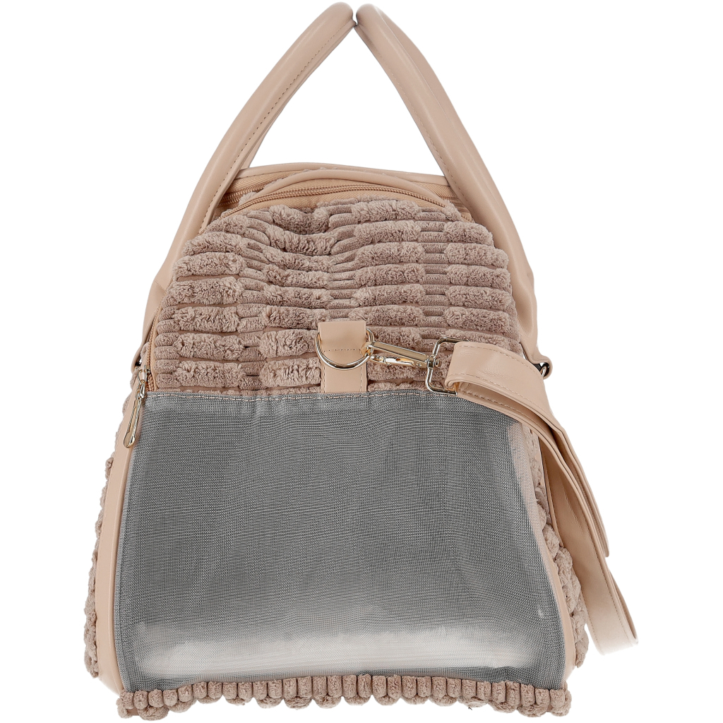 Переноска для тварин MISOKO&CO 51.5x25.5x27 см світло-коричнева (YIWUMSK70161) - изображение 4