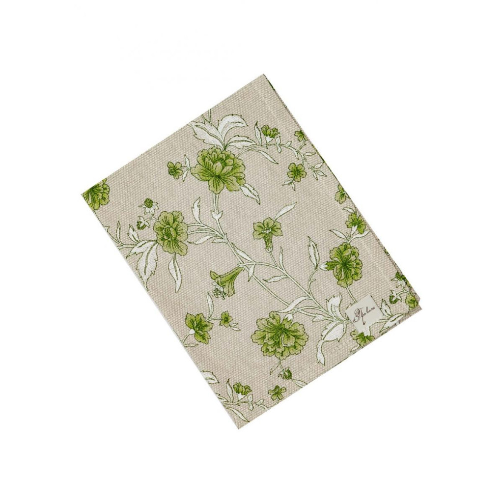 Серветка на стіл Прованс Квіти зелений Господиня 35х45 см (4823093451858) - зображення 1