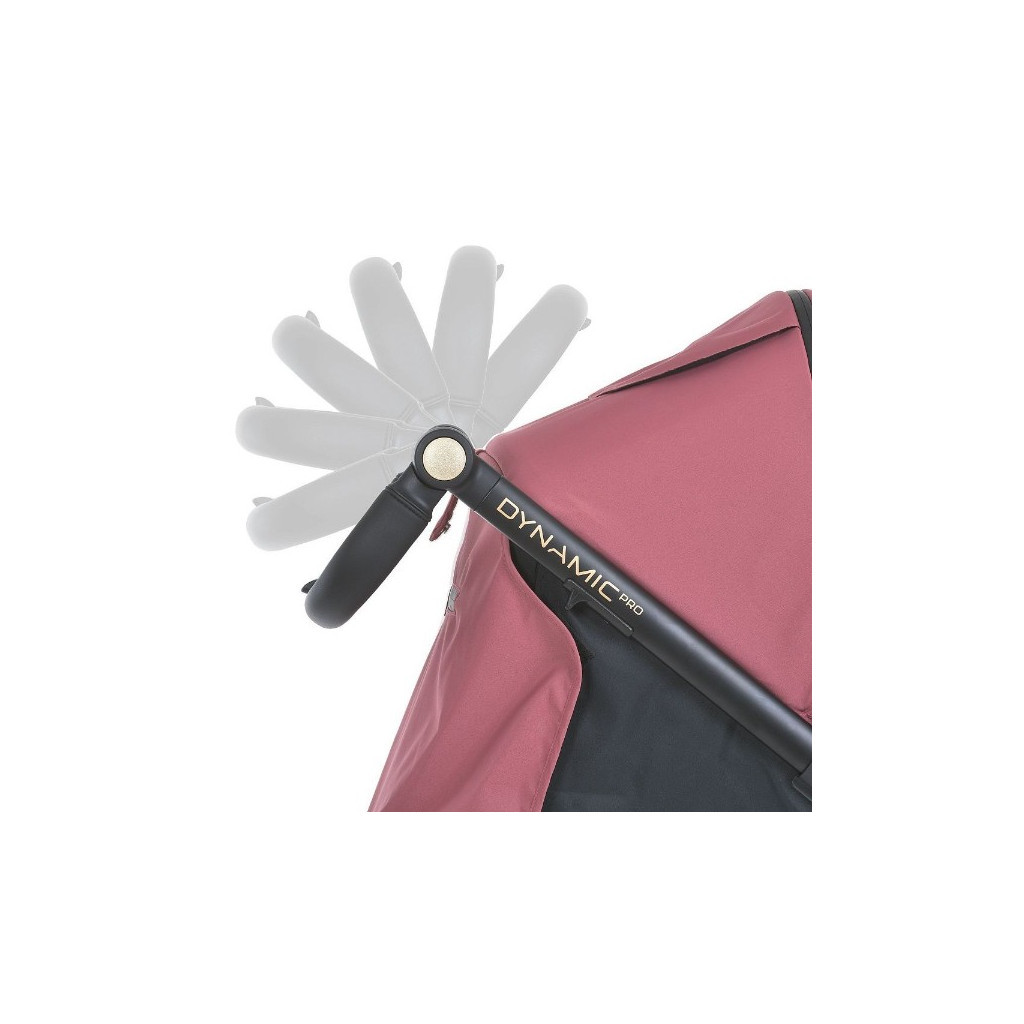 Коляска El Camino Dynamic Pro Me 1053-3 Dusty Rose - зображення 12