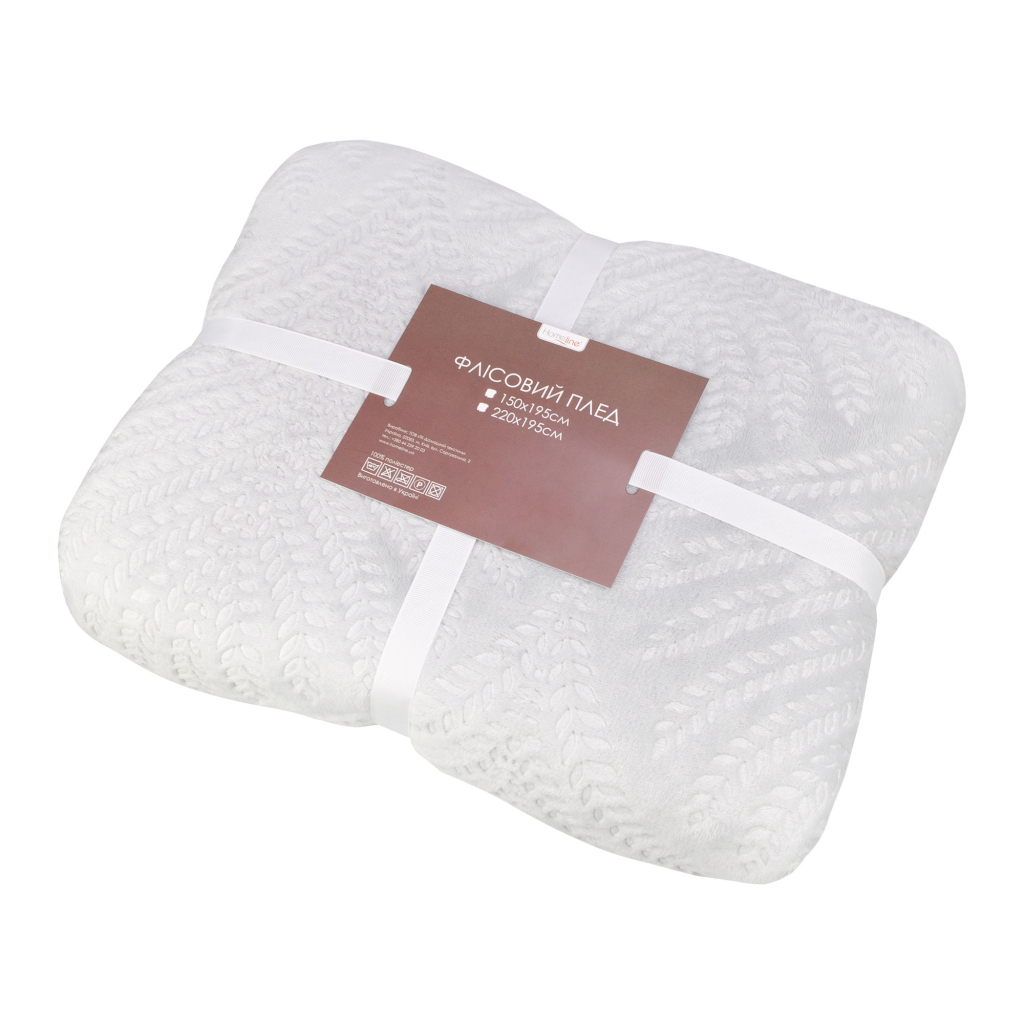 Плед Home Line флісовий Фланель сірий, 220х195см (164498) - зображення 1