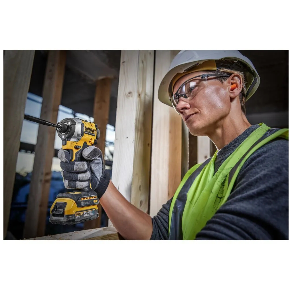Шуруповерт DeWALT 18 В XR Li-lon PowerStack 1.7Ah, 206 Нм,кейс TSTAK (DCF850E1T) - зображення 5